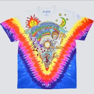 Grateful Dead Liquid Blue Shirt Men's Size S